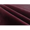 Buy cheap 130GSM Microsuede Upholstery Fabric / Brushed Suede Fabric For Clothing Brown from wholesalers