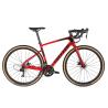 Buy cheap R8.7KG ETROSPEC 22S Carbon Fibre Gravel Bike Red 700x40C Tire For Men from wholesalers