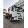 Buy cheap New/Second hand Sinotruck Howo Tractor Trucks white color 2014 375HP WD615.96E EURO III HW19710 from wholesalers