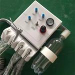 Wall Hanging Dental Air Compressor Portable Dental Turbine Unit With Water