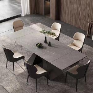 Buy cheap Luxurious Square Extendable Dining Room Table Rectangle 4 10 Seater from wholesalers