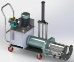 100 Ton Railway Bearing Press Machine For Mounting Dismounting