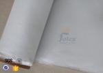 White Silicone Fiberglass Fabric 490GSM Chemical Resistant Fire Blanket Cloth