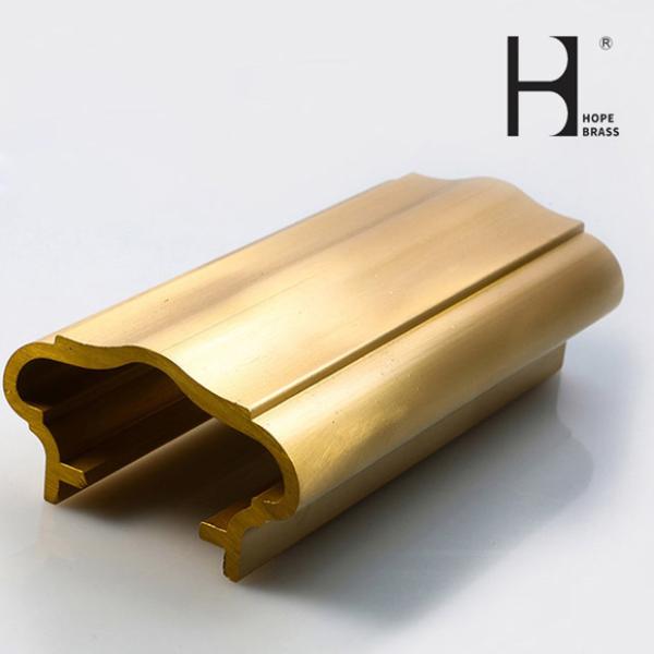 Buy cheap Factory Sale Metallic Building Material Fashion Decorative Brass Handrail from wholesalers