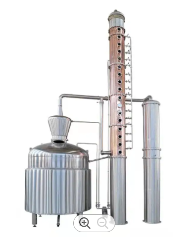 4000lt Red Copper Vodka Whisky Alcohol Distillation Equipment with High Productivity