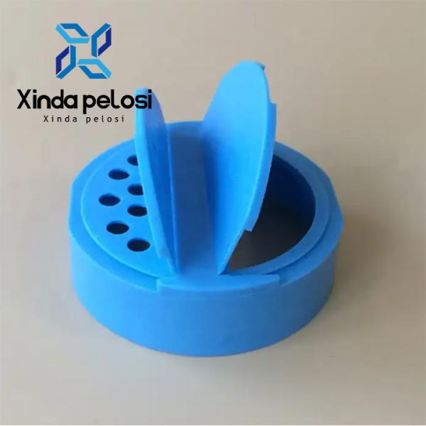 OEM Injection Mould Plastic Double Opening Caps Glitter Shaker Bottles Flip Top