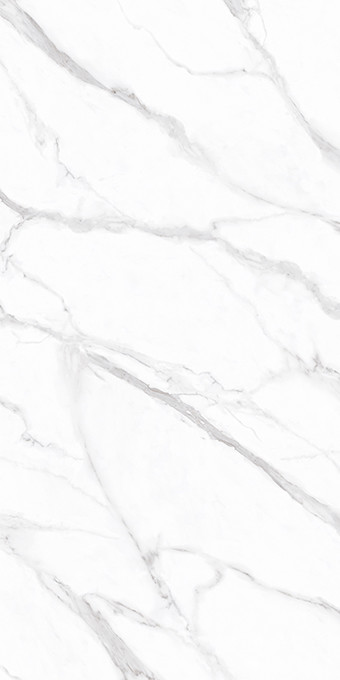 Large Slab White Glossy Polished 2400*1200 Bathroom Ceramic Tile