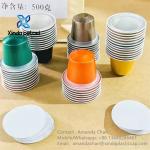 Empty Capsules Aluminum Foil Lid Coffee Capsule For Packaging Instant Coffee