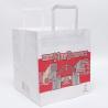 Buy cheap Can Be Customized Logo White High Quality Packaging Kraft Paper Bag from wholesalers