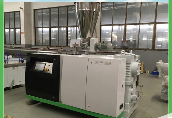 High Capacity PVC Plastic Profile Extrusion Line Electrical Cable Conduit