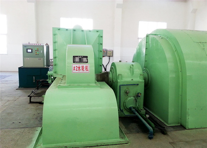 Pelton 1 Mw Hydro Turbine Generator Wide Flow High Efficiency Customized