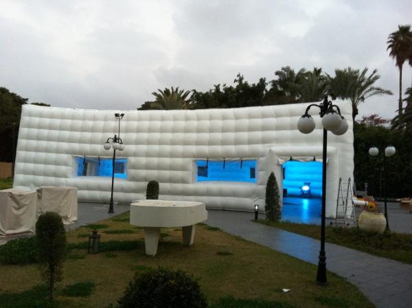 Buy cheap Giant Romantic Party Inflatable Tent , 0.45mm - 0.55mm PVC Peaceful Home Tent from wholesalers