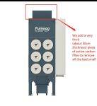 7500W Pulse Back Blowing Laser Dust Collector For Woodworking