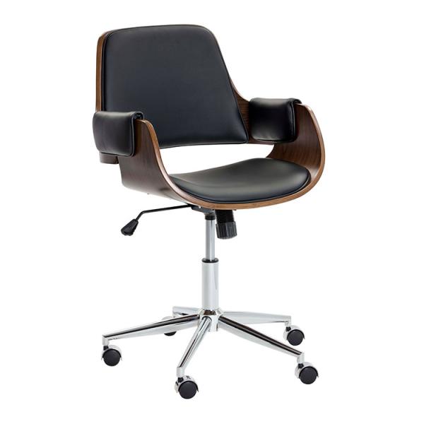 Buy cheap Vintage General Indoor Computer Office Chair Kitchen Bar Cafe PU Leather Stool from wholesalers