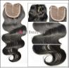 Buy cheap 100g Body Wave Lace Top Closure Human Hair / Virgin Remy Lace Closure from wholesalers