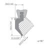 Buy cheap Metallic Press Brake Punch And Die HRC48-HRC52 Press Brake Tooling from wholesalers