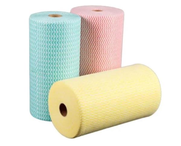 Buy cheap 55gsm Fabric Disposable Kitchen Wipes Cleaning Tissue Washable from wholesalers