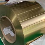 304 0.28mm Thick PVD Gold Hairline Finish Color SS Coil
