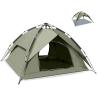 Buy cheap 7.4lbs Waterproof Dome Pop Up Camping Tent For Family from wholesalers