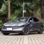 Geely Zeekr 007 4WD High Speed Electric Sedan Car Gray with Hydraulic Braking