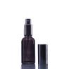 Buy cheap 30ml 50ml Clear Black Glass Perfume Bottles For Travel Cosmetic Packaging from wholesalers
