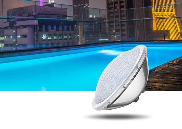 Quality 18W Stainless Steel Pool Lights PAR56 IP68 AC/DC12V Waterproof Led Pool Lights for sale