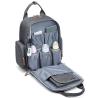 Buy cheap 23L Embroidered Large Capacity Diaper Bag Backpack 0.9kg from wholesalers