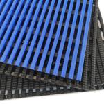 Anti Slip PVC Floor Mat Open Grid Design Drain Water Flexible No Smell