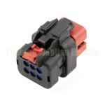 6 Pin 776433-1 776531-1 Auto Electric Wire Female Docking Unsealed Socket AC
