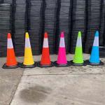 PE Plastic Road Cone Orange High Visible Highway Traffic Cones