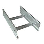 Galvanized Finish Ladder Type Cable Tray For Indoor Outdoor Fire Resistance