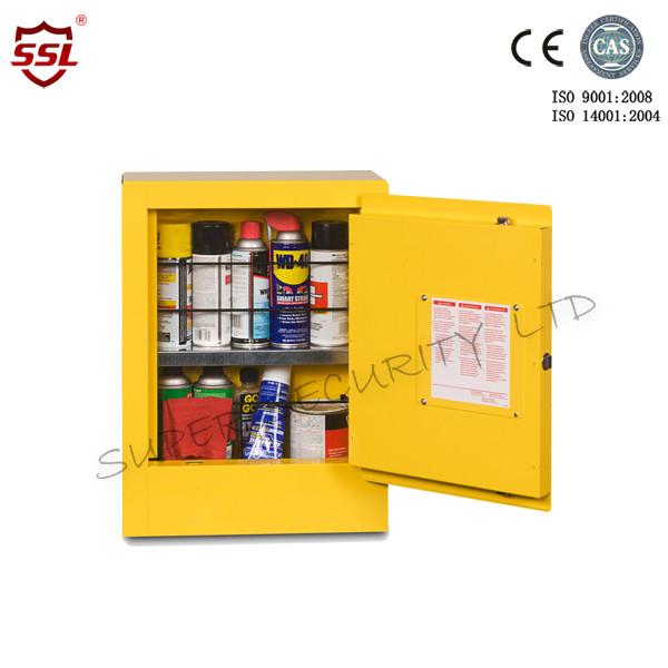 Buy cheap Double Wall Chemical Storage Cabinets For Flammable Liquid , Fuel Storage Cabinets from wholesalers