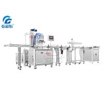 Buy cheap Multi-Functional 4-Hole Hot Irrigation Production Line Cosmetic Filling Machine product