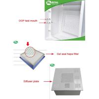 Buy cheap DOP Diffuser Ceiling Air Purification Hepa Box For Plant Hospital product