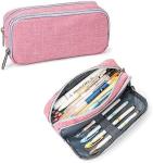 Cotton and linen 【Premium Material】:High quality cotton and linen，this pen case