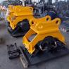 Buy cheap Concrete Hydraulic Plate Compactor 6.5ton Impulse Power CE Approved from wholesalers