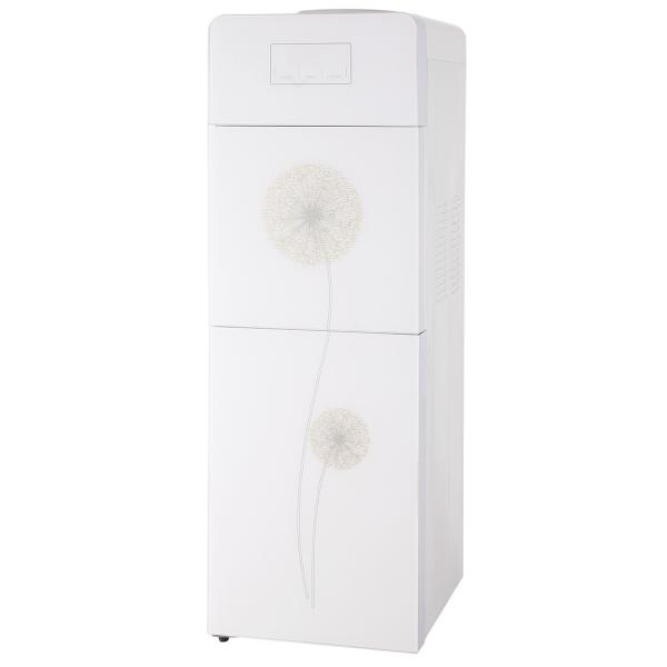 Buy cheap Tempered Glass Commercial Hot Cold Water Dispenser With Fridge Cabinet YLRS-H8 from wholesalers