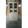 Buy cheap Chromatography Double Deck Filing Cabinets With Glass Swing Door from wholesalers