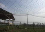 60x105mm Stainless Steel Rope Mesh High Tensile Black Oxidized Enclosure Fence