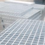 Heavy Duty Galvanized Trench Cover Steel Grating 50mm Loading Bar Depth