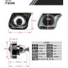Buy cheap CH39 3.0inch Crystal angel eye Bixenon Car hid xenon projector kit from wholesalers