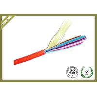 Buy cheap 12 Core Multimode Indoor Fiber Optic Cable PVC Jacket Orange Color product
