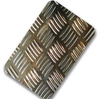 Buy cheap Anti Slide Checkered Stainless Steel Sheet 4x8 1.5mm 2.0mm Stamped Plate product