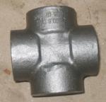 DN150 SCH40 A234 WP11 Steel Pipe Cross Used At Main Pipe Branch