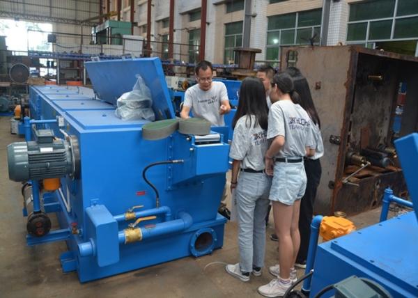 Quality 9.5mm Aluminum Wire Drawing Machine Sliding Type Cable Drawing Machine for sale