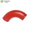 Buy cheap Longtone Curving Concrete Pump Pipes DN125 *90D Twin Wall Elbow from wholesalers
