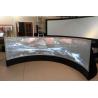 Buy cheap Fixed Curved Projection Screen,circular projection screen Round 3D For For Museum / Exhibitions from wholesalers