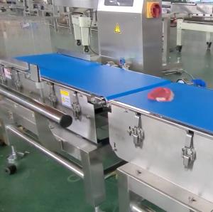 China CW220 120 BPM Belt Check Weigher Weight Sorting Machine on sale