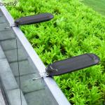 Wall Mounted Solar Wall Lamps 8-10 Hours Working Time And 3.7V 2200mA Battery