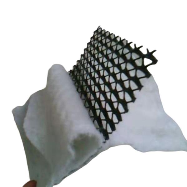 4m Width Black and White Environmentally Friendly Geocomposite Drain for